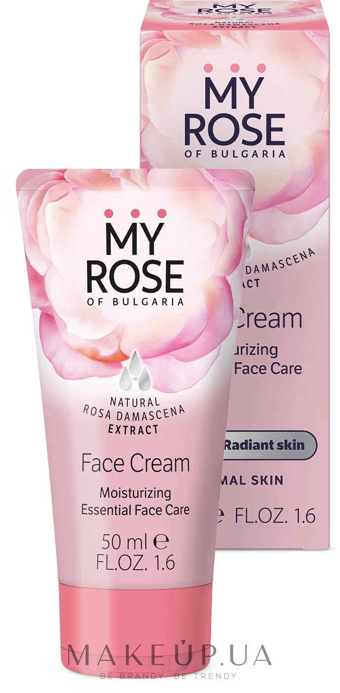 Зволожувальний крем для обличчя - My Rose Moisturizing Face Cream — фото 50ml