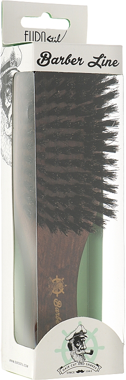 Щітка для бороди і вусів, 06077 - Eurostil Barber Line Apolo — фото N4