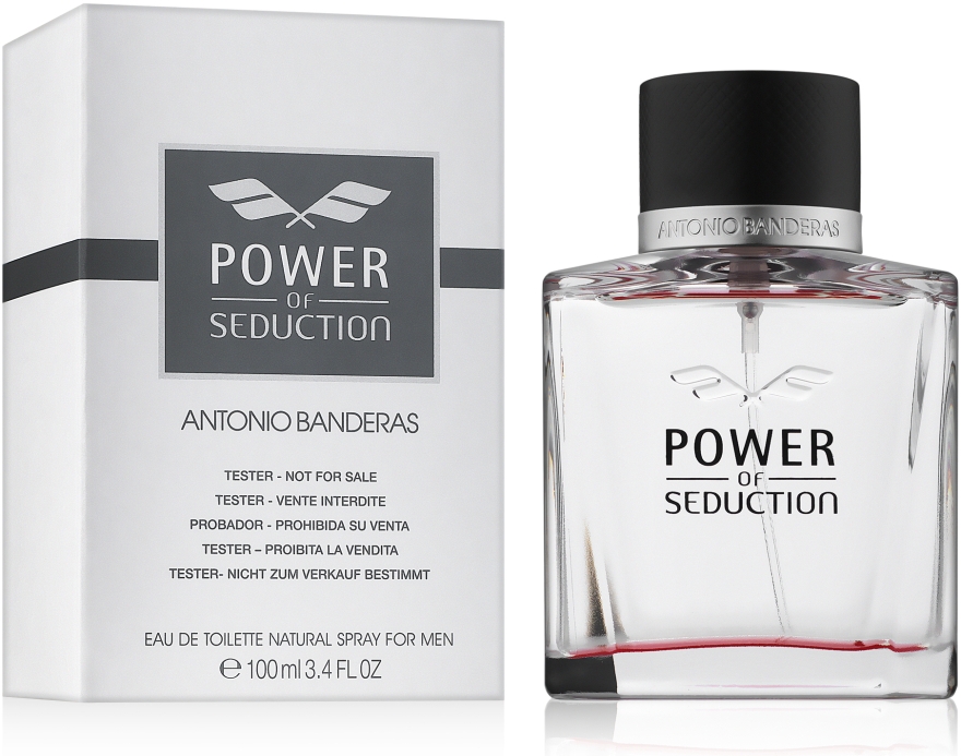 Antonio Banderas Power of Seduction - Туалетная вода (тестер с крышечкой) — фото N2