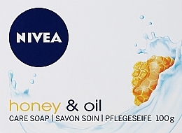 Крем-мыло "Мед и масло" - NIVEA Honey & Oil Soap — фото N1
