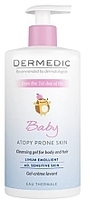 Духи, Парфюмерия, косметика Гель для купания с первого дня жизни - Dermedic Linum Emollient Baby Atopy Prone Skin