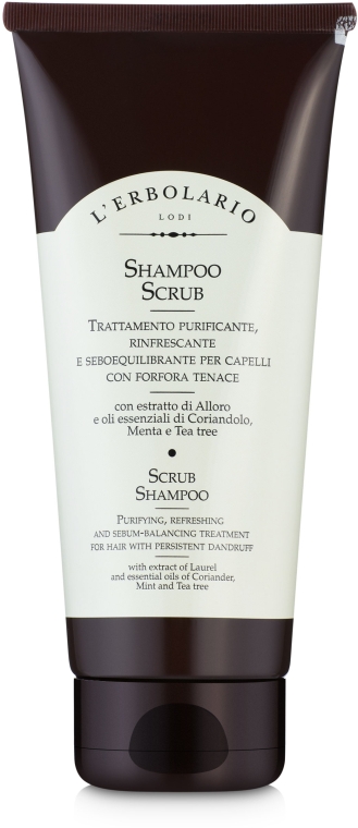 Шампунь-скраб для волосся проти лупи - L'Erbolario Shampoo Scrub — фото N2