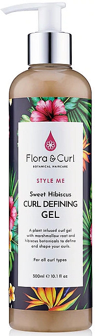Гель для придания формы кудрям - Flora & Curl Style Me Sweet Sweet Hibiscus Curl Defining Gel — фото N1