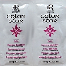 Парфумерія, косметика Набір для фарбованого волосся - RR Line Color Star (Shm/15 ml + mask/15 ml)