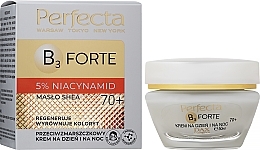 Парфумерія, косметика Денний і нічний крем проти зморщок 70+ - Perfecta B3 Forte Anti-Wrinkle Day And Night Cream 70+