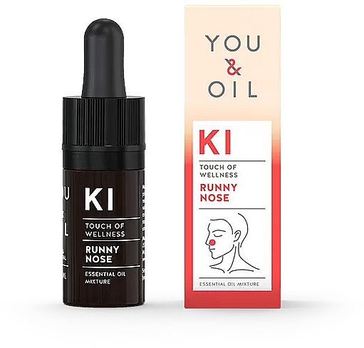 Смесь эфирных масел - You & Oil KI-Runny Nose Touch Of Wellness Essential Oil — фото N1