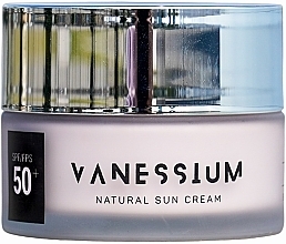 Сонцезахисний крем SPF 50+ для тіла - Vanessium Natural Sun Cream — фото N1