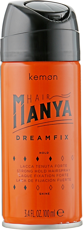 Лак для волосся сильної фіксації з ароматом манго - Kemon Hair Manya Dreamfix — фото N1