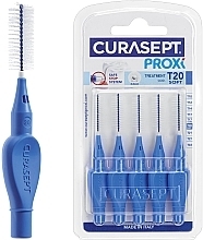 Парфумерія, косметика Міжзубні йоржики 2.0 мм, 5 шт., сині - Curaprox Curasept Proxi Treatment T20 Soft Blue