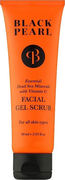 Гель-скраб для лица с витамином С - Sea Of Spa Black Pearl Facial Gel Scrub — фото N1