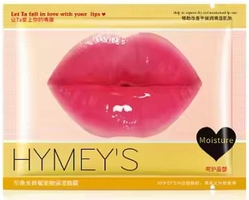 Колагенова маска патч для губ з екстрактом меду - Hymey's Honey Moisturizing Lip Mask — фото N1