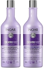 Набор - Inoar Cicatrifios (shmp/800ml + h/cond/800ml) — фото N1