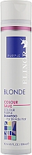 Шампунь фіолетовий для освітленого волосся - Elinor Colour Purple Shampoo For Blonde Hair — фото N1