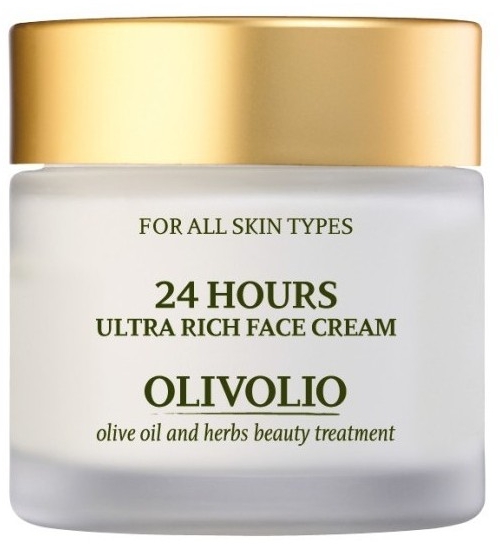Высокоэффективный крем для лица - Olivolio 24 Hours Ultra Rich Face Cream — фото N1
