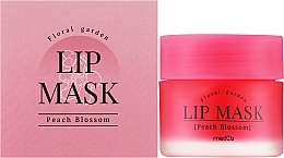 Бальзам-маска для губ "Цветок персика" - Med B Floral Garden Lip Mask Peach Blossom — фото N2