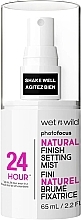 Парфумерія, косметика Спрей для фіксації макіяжу - Wet N Wild Photo Focus Natural Finish Setting Mist 24 Hours