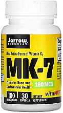 Найбільш активна форма вітаміну К2 - Jarrow Formulas Vitamin K2 MK-7 180mcg — фото N3