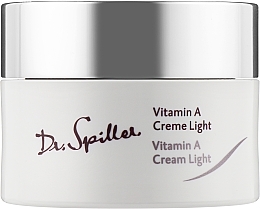 Парфумерія, косметика Крем для обличчя, денний легкий - Dr. Spiller Vitamin A Cream Light (міні)