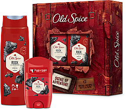 Духи, Парфюмерия, косметика Набор - Old Spice Rock Adventurer (deo/50g + sh/gel/250ml)