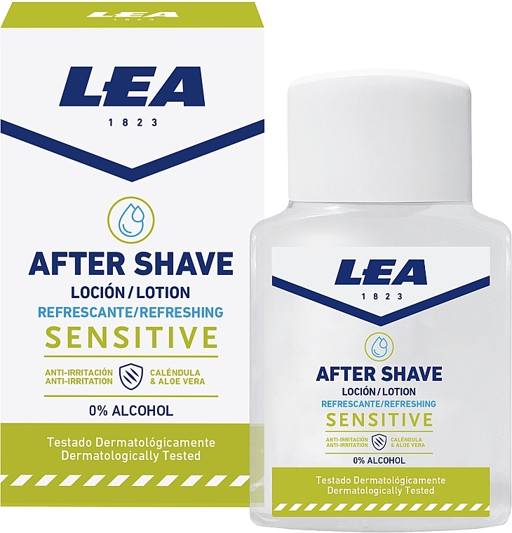 Освежающий лосьон после бритья - Lea Sensitive After Shave Refreshing Lotion — фото N1