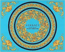 Versace Dylan Turquoise pour Femme - Набор (edt/50ml + b/gel/50ml + sh/gel/50ml) — фото N1