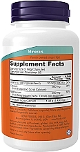 Вітаміни "Кальцій з додаванням магнію", 100 шт. - Now Foods Coral Calcium Plus — фото N2