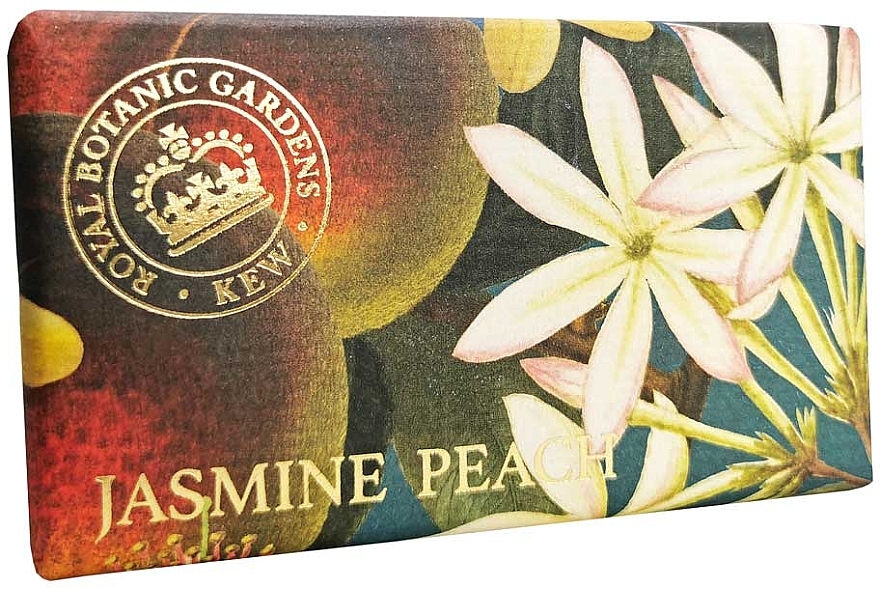 Мило "Жасмин і персик" - The English Soap Company Kew Gardens Jasmine Peach Soap — фото N1
