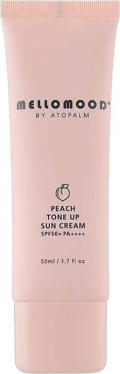 Солнцезащитный крем для жирной кожи - Atopalm Mellomood Peach Tone Up Sun Cream SPF50+ PA++++