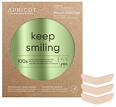 Патчі для контуру губ з гіалуроновою кислотою - Apricot Keep Smiling Mouth Patches — фото N2