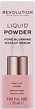 Праймер-сироватка - Makeup Revolution Liquid Powder Pore Blurring Makeup Serum — фото N2