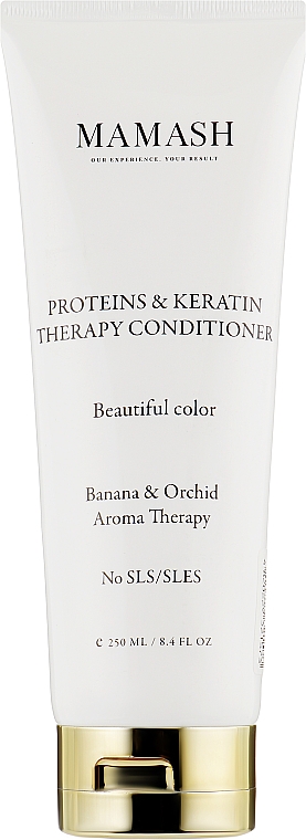 Надлегкий кондиціонер-терапія для волосся - Mamash Proteins & Keratin Theraphy Conditioner — фото N1