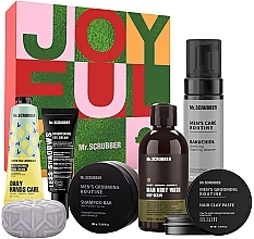 УЦІНКА Подарунковий набір, 6 продуктов - Mr.Scrubber Men's Joyful Holyday Gift * — фото N1