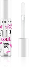 Духи, Парфюмерия, косметика Блеск для губ - Claresa Top Coat Glossy Lips