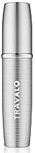 Атомайзер, серебро - Travalo Lux Silver Refillable Spray — фото N1