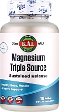 Духи, Парфюмерия, косметика Пищевая добавка "Магний" - Kal Magnesium Triple Source Sustained Release 500 mg