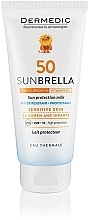 Духи, Парфюмерия, косметика Солнцезащитное молочко для детей - Dermedic Sunbrella Milk SPF 50