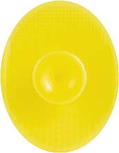 Спонж силиконовый для умывания, PF-60, желтый - Puffic Fashion — фото N2