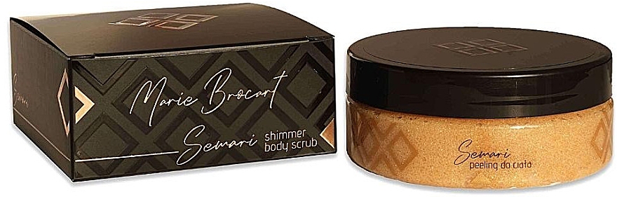Скраб для тіла - Marie Brocart Semari Shimmer Body Scrub — фото N1