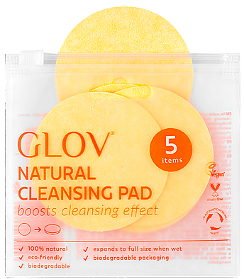 Багаторазові диски для зняття макіяжу - Glov Natural Cleansing Pad — фото N2