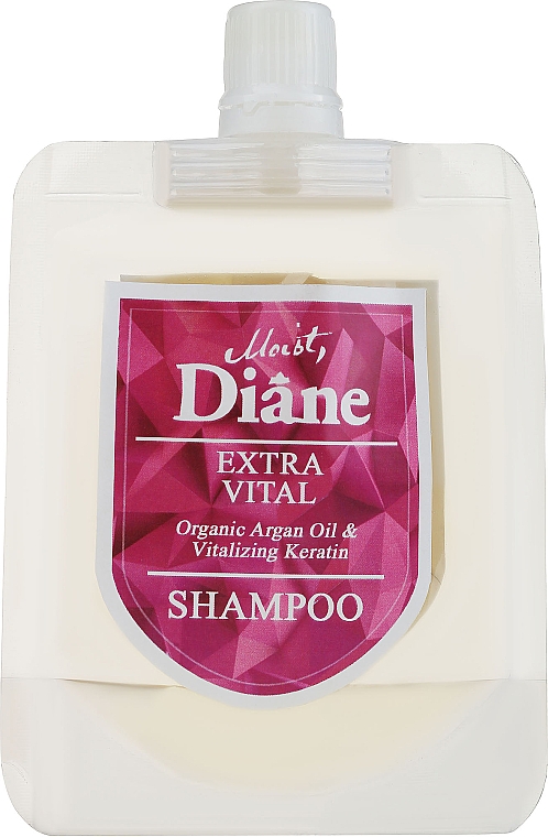 Шампунь кератиновый для волос "Уход за кожей головы" - Moist Diane Perfect Beauty Extra Vital Shampoo — фото N1