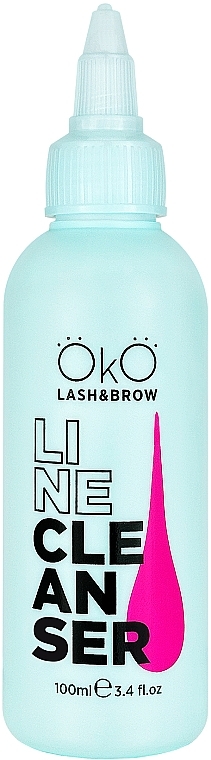 Клінсер для підчищення ліній - OkO Lash & Brow Line Cleanser — фото N1