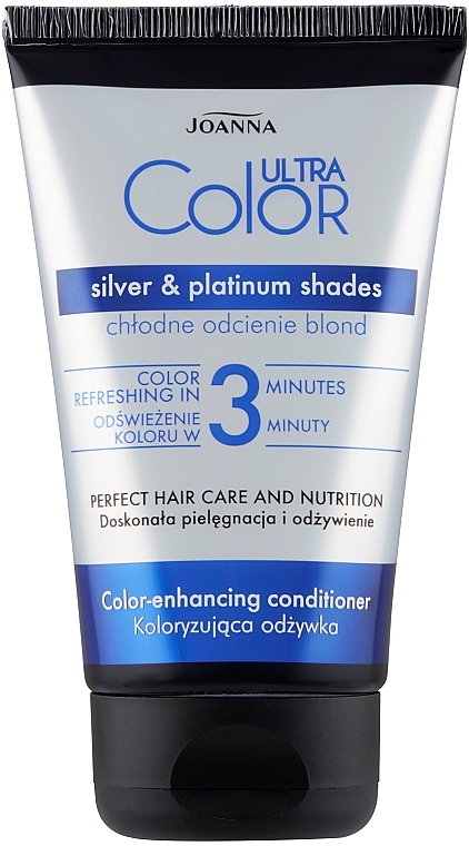 Оттеночный кондиционер для волос "Silver & Platinum Shades" - Joanna Ultra Color System  — фото N2