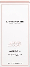 Ароматическое масло для ванны и тела "Almond Coconut" - Laura Mercier Aromatic Bath & Body Oil — фото N2