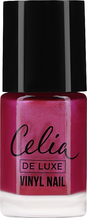 Лак для нігтів - Celia De Luxe Vinyl Nail Polish — фото N1