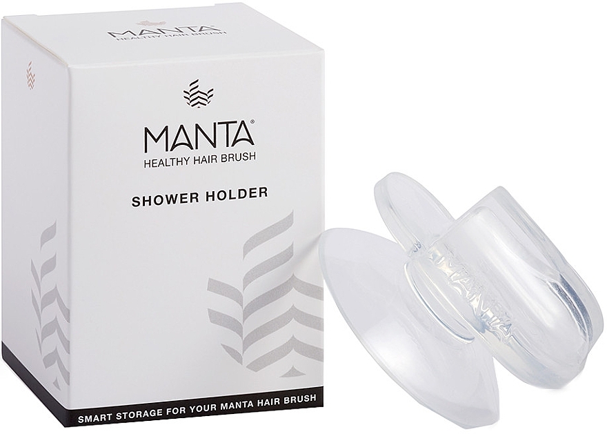 Держатель для щеток - Manta Healthy Hair Brush Shower Holder Transparent — фото N1