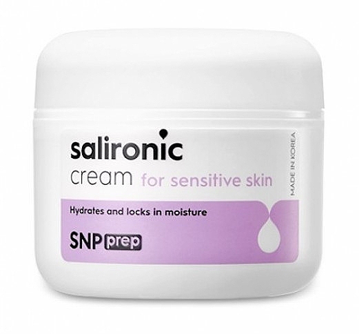 Заспокійливий та зволожувальний крем для обличчя - SNP Prep Salironic Cream — фото N1