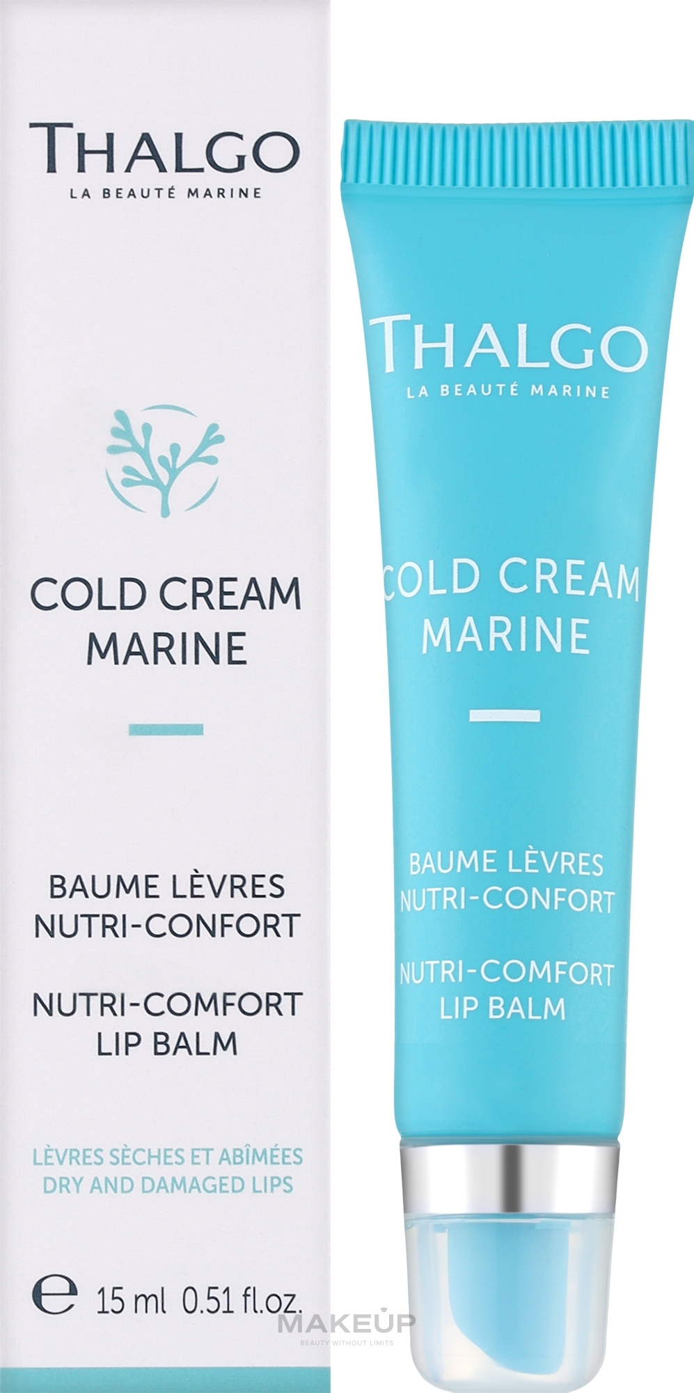 Бальзам для губ "Живлення-комфорт" - Thalgo Cold Cream Marine Nutri-Comfort Lip Balm — фото 15ml