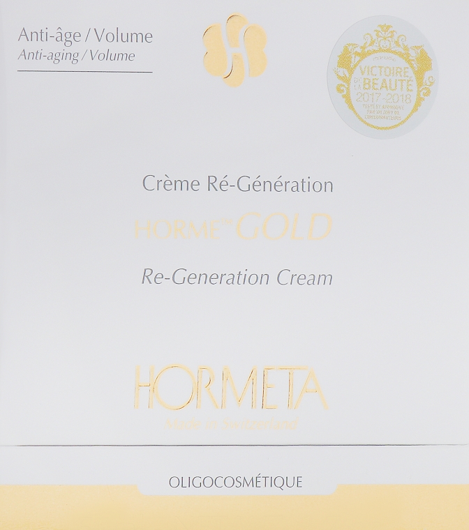 Крем регенерирующий - Hormeta HormeGold Re-Generation Cream — фото N2