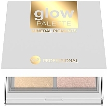 Парфумерія, косметика Палетка хайлайтерів - Bell Professional Glow Palette