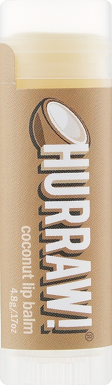 Бальзам для губ - Hurraw Coconut Lip Balm — фото N1